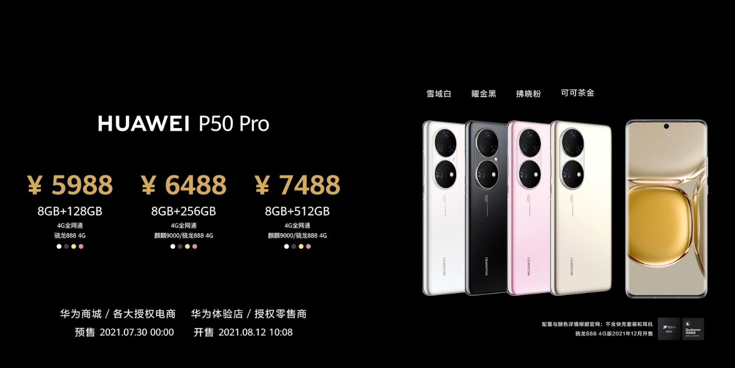华为P50价格全解析:从标准版到折叠屏,帮你选对不花冤枉钱