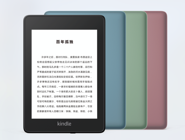 亚马逊Kindle电子书阅读器:轻便护眼随身图书馆,解决纸质书太重烦恼